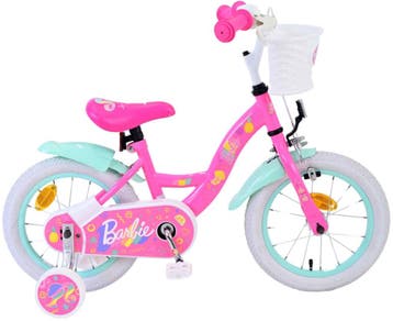 Barbie Kinderfiets - Meisjes - 14 inch - Roze, Overige merken, Zijwieltjes, Nieuw, Ophalen of Verzenden