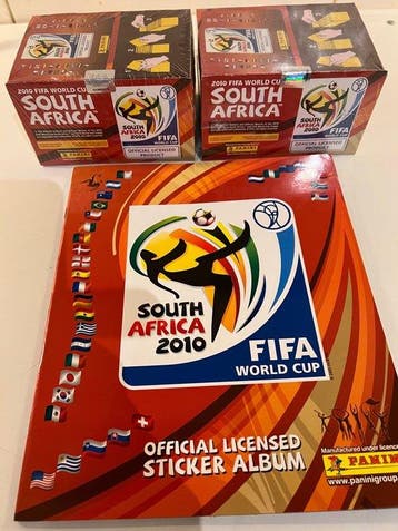 Panini WC South Africa 2010 - 2 Sealed box - Near Mint (NM), Nieuw
