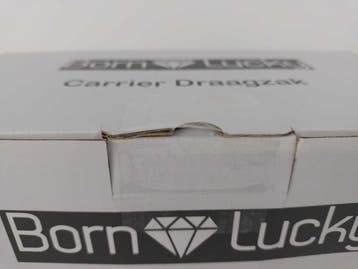 Born Lucky Draagzak Baby - Grijs, Verzenden, Nieuw