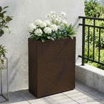 vidaXL Hoge Plantenbak 55 x 22 x 70 cm Ja, Kunststof, Verzenden, Minder dan 60 cm, Nieuw