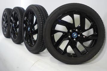 BMW i3s 428 19 inch velgen Bridgestone Winterbanden Nieuw Or, 19 inch, Gebruikt, Velg(en), Winterbanden