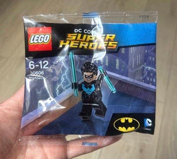 Lego Minifiguur - 30606 - DC Super Heroes - Nightwing, Nieuw