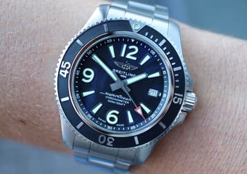 Horloge Breitling Superocean 42MM 08/2022 Full set, Staal, Gebruikt, Staal, Breitling