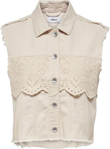 ONLY  - Maat XS - ONLELENA LIFE SHORT WAISTCOAT OTW Dames, Verzenden, Nieuw