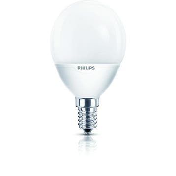 Philips Kogel - Spaarlamp - 7W - E14 Fitting - 1 stuk, Huis en Inrichting, Lampen | Losse lampen, Minder dan 30 watt, E14 (klein)