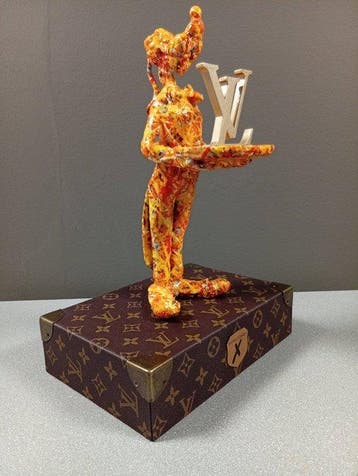Brother X - May I serve you LV by Louis Vuitton - XL -, Antiek en Kunst