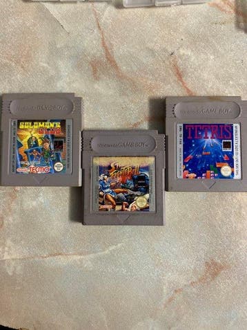 Nintendo - Gameboy Classic - Solomons Club; Street Fighter, Nieuw