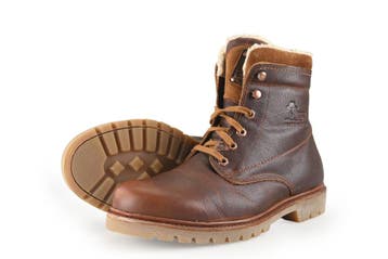 Panama Jack Veterboots in maat 43 Cognac, Kleding | Heren, Schoenen, Overige kleuren, Verzenden, Boots, Zo goed als nieuw