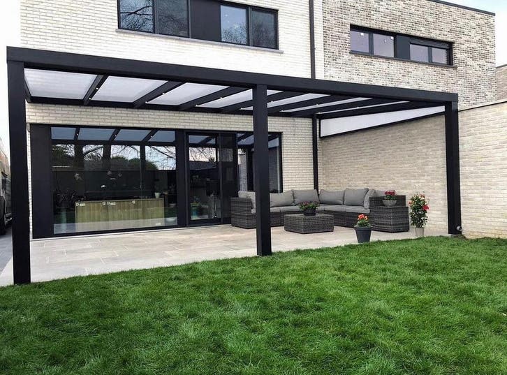 Veranda op maat – Actie prijs | Snelle levering, Tuin en Terras, Overkappingen, Veranda, Nieuw, Ophalen of Verzenden