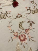 Tafelkleed - 290 cm - 165 cm - tafelkleed met kruissteek