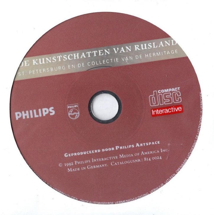 Philips CD-i / CDi De Kunstschatten van Rusland, Spelcomputers en Games, Games | Overige, Zo goed als nieuw, Verzenden