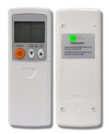 Universele Mitsubishi airco afstandsbediening - Werkt direct, Audio, Tv en Foto, Verzenden, Nieuw