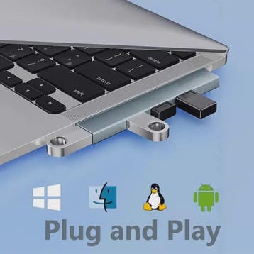 4-in-1 USB 3.0 Hub met 5Gbps Snelheid - Draagbare OTG Adapte, Verzenden, Nieuw