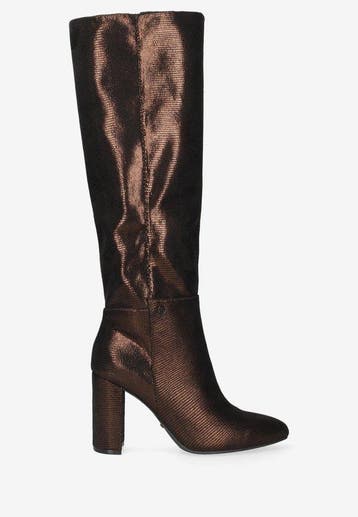 Mexx Krystal Indy Laarzen - Textiel - Dames - Bronskleurig -, Verzenden, Nieuw