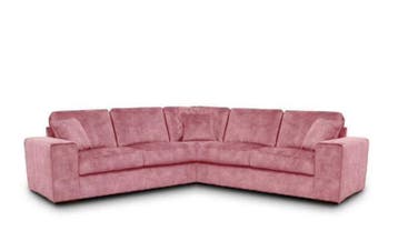 Hoekbankstel Berlicum - hoekbanken - Roze, Nieuw, 150 cm of meer, Stof, 250 tot 300 cm