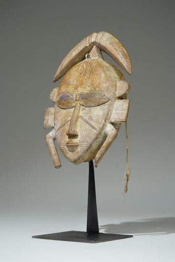 Een houten masker - Kulango - Ivoorkust (Zonder, Antiek en Kunst