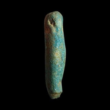 Oud-Egyptisch Faience Shabti-figuur uit de Late Periode