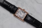 Cartier Tank Large - W5200025 - Rose goud, Overige merken, Polshorloge, Goud, Leer