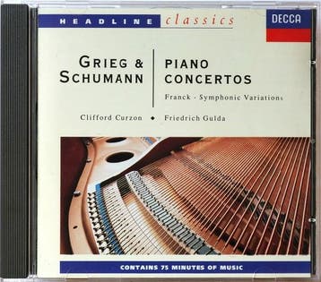Grieg* &amp; Schumann* / Franck* - Clifford Curzon, Friedric, Ophalen of Verzenden, Gebruikt