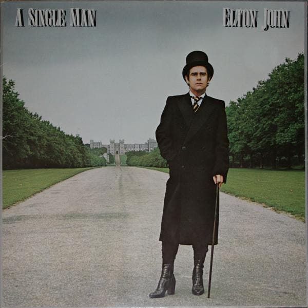 Elton John – A Single Man (LP, 1978), Cd's en Dvd's, Vinyl | Rock, Gebruikt, Ophalen of Verzenden