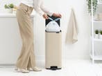 Brabantia Bo Pedaalemmer - 30 liter - Soft Beige -, Verzenden, Zo goed als nieuw