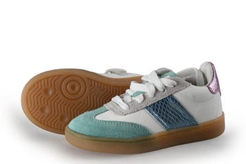 Muyters Sneakers Meisjes in maat 26 Blauw, Verzenden, Jongen of Meisje, Schoenen, Zo goed als nieuw