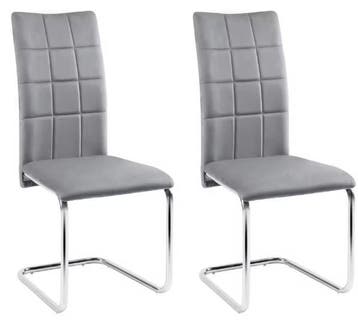 Set van 2 Gestoffeerde Eetkamerstoelen – Stijlvol en Stevig, Verzenden, Nieuw