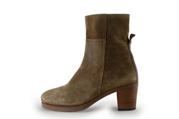Shabbies Amsterdam Enkellaarzen in maat 40 Beige, Shabbies Amsterdam, Verzenden, Beige, Lage of Enkellaarzen