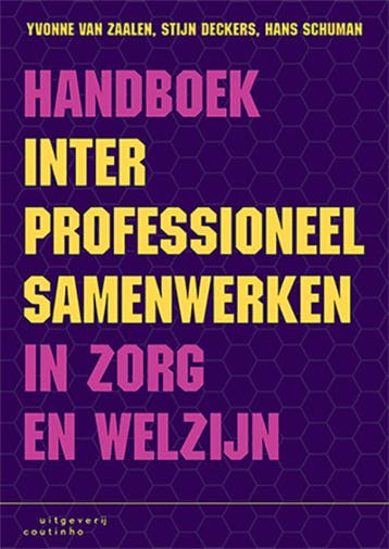 Handboek interprofessioneel samenwerken in zorg en welzijn, Verzenden, Zo goed als nieuw, Hans Schuman