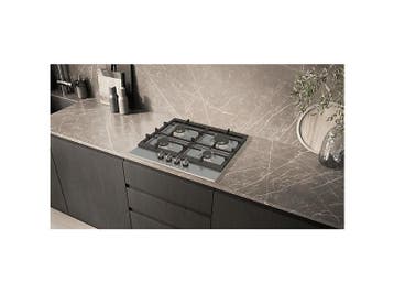 Siemens - Gas Kookplaat - Inox, Verzenden, Nieuw, Gas, 4 kookzones