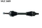 SKF Aandrijfas links voor - Peugeot 206 1.4/1.6 - Met A..., Auto-onderdelen, Verzenden, Nieuw