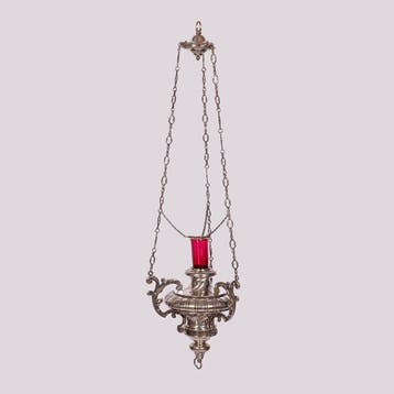 Godslamp, 19e-eeuw, verzilverd - Verzilverd - 1850-1900