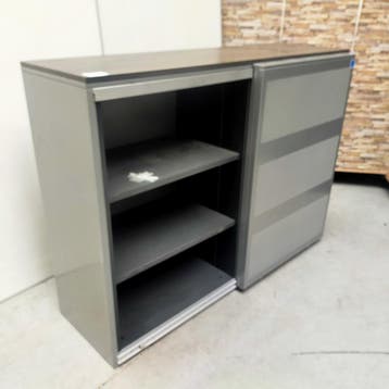 Assenburg akoestische metalen schuifdeurkast - 118x160x54 cm, Ophalen of Verzenden, Nieuw