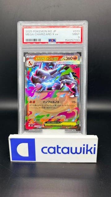 Pokémon - 1 Graded card - Mega Charizard X ex 013/080 PSA 9, Nieuw