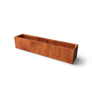 Geroba Artesa B18 rechthoekige plantenbak 2000x400x400mm -, Verzenden, Nieuw