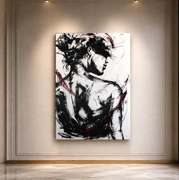 D. Witschkanow -  „Silent Defiance“ (XL), Antiek en Kunst