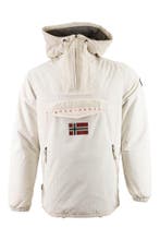 Napapijri Jas in maat M Wit, Verzenden, Gedragen, Wit, Napapijri