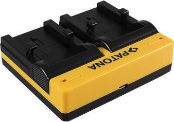 Olympus Li-10B / Li-12B, Sanyo DB-L10A/B Dual USB lader (Pat, Verzenden, Nieuw