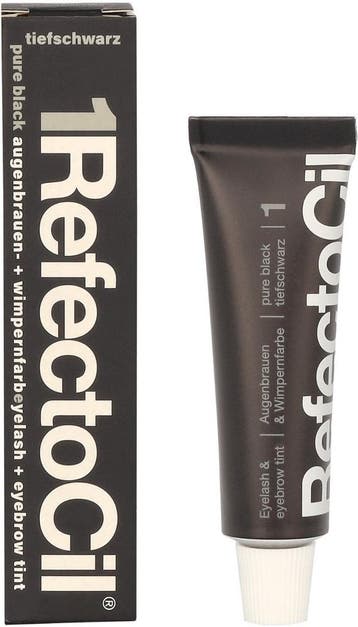 Refectocil Wenkbrauw- en Wimperverf diep zwart - 15 ml, Ophalen of Verzenden, Zo goed als nieuw