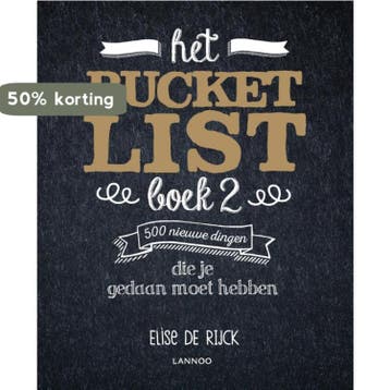 Het Bucketlist boek 2 / Bucketlist - Elise De Rijck, Verzenden, Zo goed als nieuw, Elise De Rijck