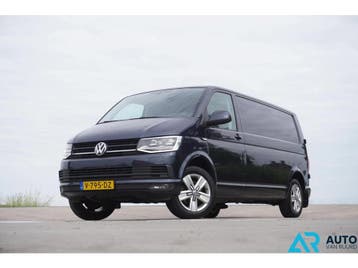 Zakelijke lease - Volkswagen Transporter 2.0 TDI L2H1 * LED, Automaat, Parkeerassistent, Gebruikt, Blauw