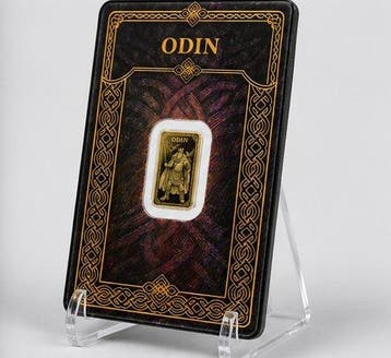 Duitsland. Gold Bar 2026 Gods of Germania – Odin – 1/100 oz