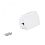 Drukknopslot Spanjolet Eenzijdig Bedienbaar Wit, Ophalen of Verzenden, Nieuw