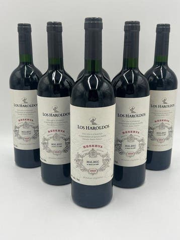 2018 Los Haroldos Malbec - Uco Valley Reserva - 6 Flessen, Nieuw