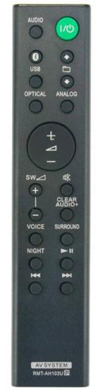 Alternatieve Sony RMT-AH103U afstandsbediening, Verzenden, Nieuw