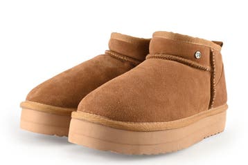 Warmbat Boots in maat 40 Bruin, Kleding | Dames, Bruin, Verzenden, Overige typen, Zo goed als nieuw