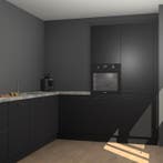 Zwarte keuken Portland 78723, Verzenden, Nieuw