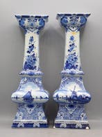 De Porceleyne Fles, Delft - Vaas (2) - Keramiek, Antiek en Kunst