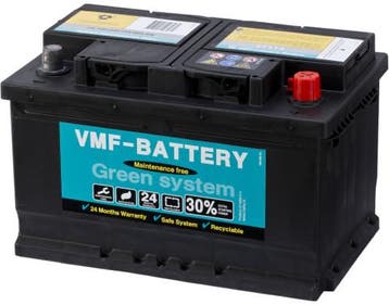 VMF Green System Calcium SMF accu | 57113 | 12V 72Ah, Auto-onderdelen, Accu's en Toebehoren, Ophalen of Verzenden, Nieuw