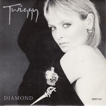 Single vinyl / 7 inch - Twiggy  - Diamond, Verzenden, Zo goed als nieuw, 7 inch, Pop